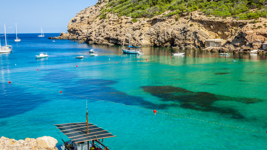 Rolling hills and countryside in San Juan Northern Ibiza